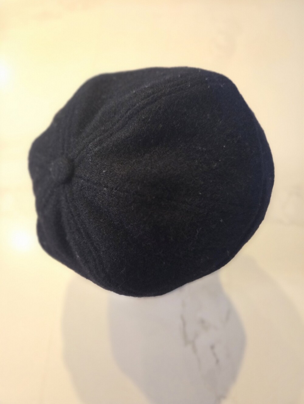 Nathaniel Cole Crown Cap Wool Blend Newsboy Cap